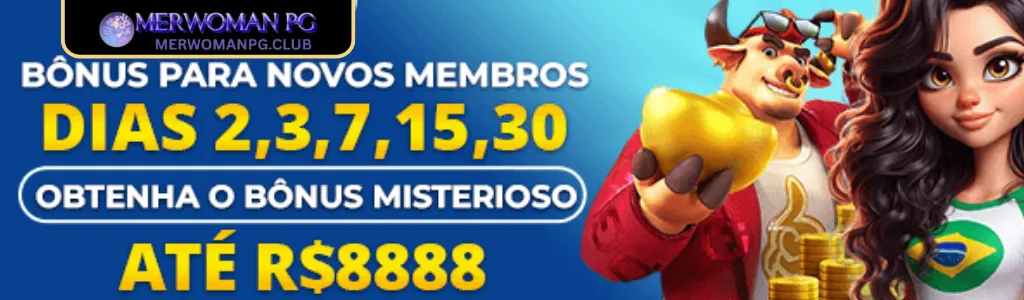 Bônus promocional exclusivo MERWOMANPG Cassino para novos jogadores